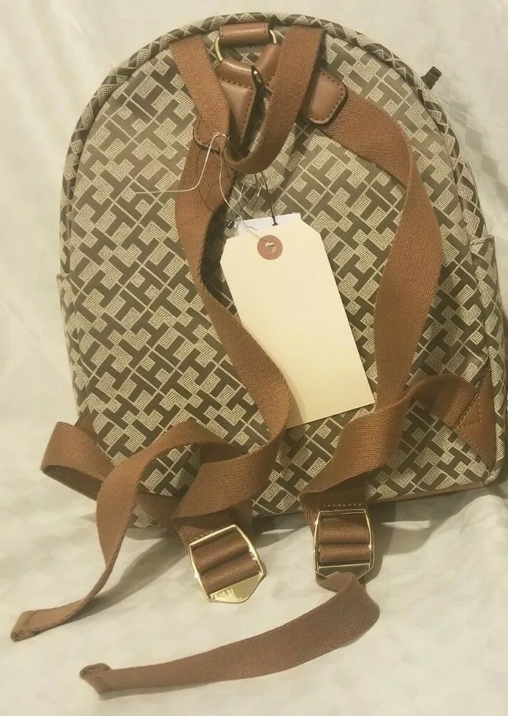 Tommy hilfiger backpack brown online