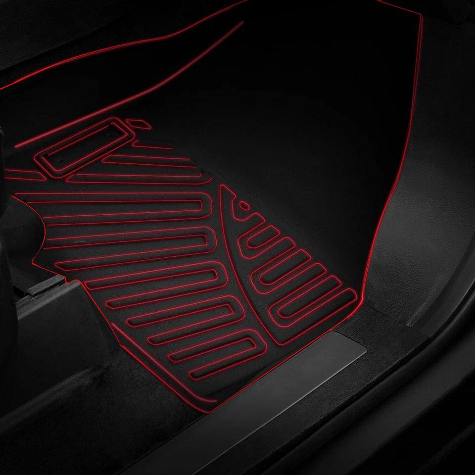 All Weather Floor Mat Liner For 2015-2024 Ford Edge 1st 2nd Row Liner Waterproof - Изображение 4 из 4