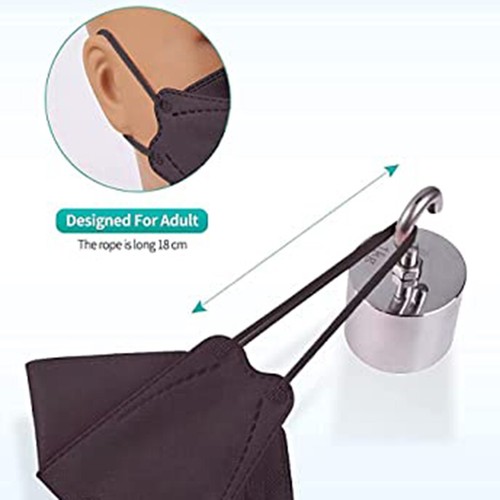 4-Layer KF94 Face Masks Comfortable 50/60/100PCS Filter 3D Mouth Face Mask Cover - Picture 3 of 20