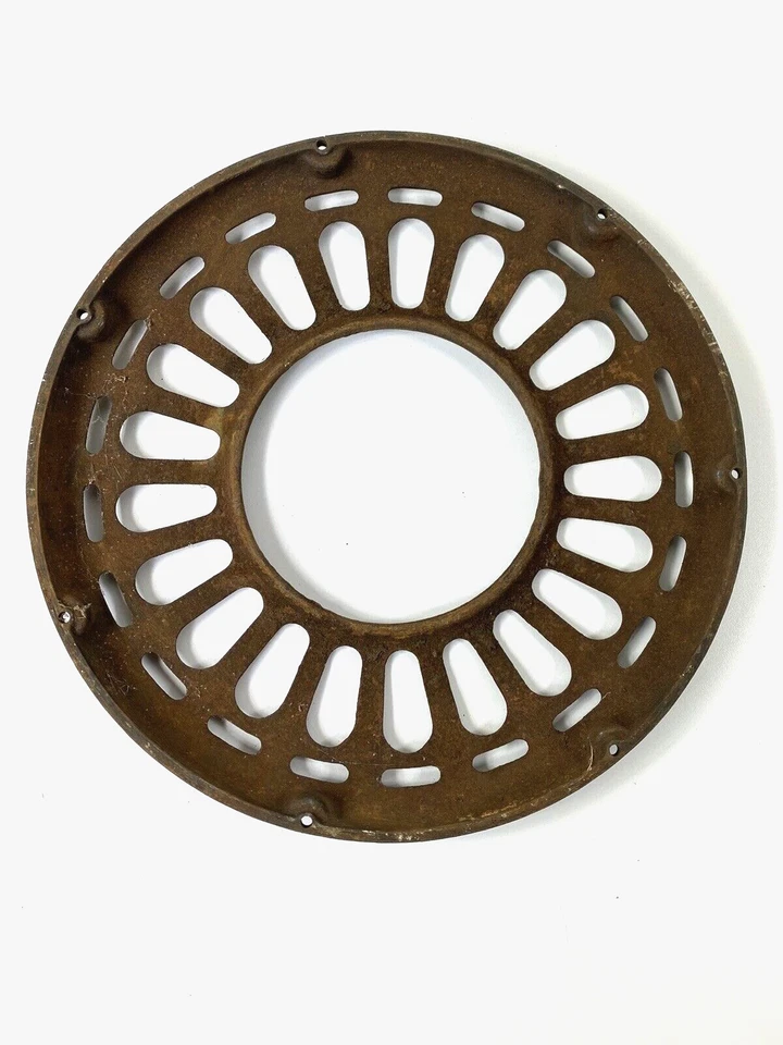 Antique Ceiling Fan Bottom Plate ~ Original Cast General Electric for 52" USA - Image 3 of 3