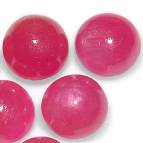 14.90-Carat Lot of Unheated 7mm Round Rubies from Guinea  - Image 2 of 2