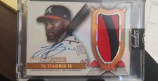 2024 Topps Dynasty - Autographed Patch Michael Harris II #DAP-MH1  /10 (AU, MEM)