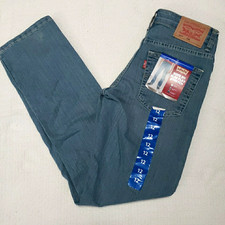 Levi's Boys 511 Slim Flex Stretch Denim Jeans Size 12 R NWT Adjustable Waist