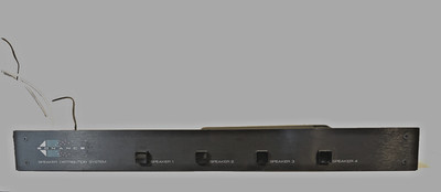 SONANCE SPEAKER DISTRIBUTION SYSTEM  SPEAKER CONTROL SELECTOR