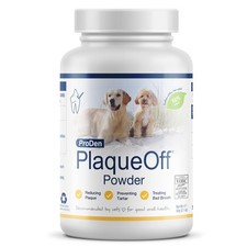 ProDen PlaqueOff Powder for Dogs Dog Tartar and Plaque Remover 60g VOHC Accepted