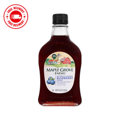 Boysenberry Fruit Flavored Syrup 8.5 Fl Oz Sweet and Tangy Topping for Recipes