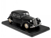 Citroen Traction 15-6 1953 Schwarz Modellauto Cit007 Hachette 1:24