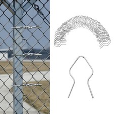 100Pcs T Post Clips,T-Post Clips for Fence Fork Installation Tools,11 Gauge W...