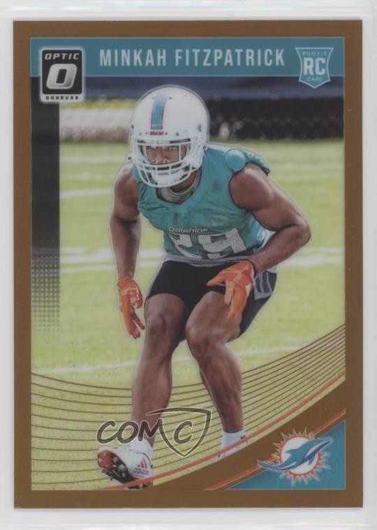 2018 Donruss Optic Rookies Bronze Prizm Minkah Fitzpatrick #103 gl2