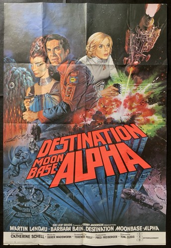 Destination Moonrise Alpha. Original 1978 Vintage Movie Poster. Gerry Anderson - Imagen 9 de 9