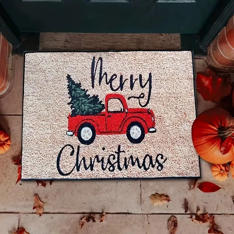 Weihnachts Fußmatte | Merry Christmas | 40×60 / 50×80 cm | Rutschfest - Bild 4 von 4