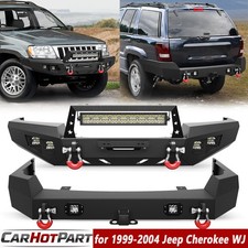 Front Or Rear Bumper For Jeep Grand Cherokee Wj 1999-2004 With Led Lights Drings Front Or Rear Bumper For Jeep Grand Cherokee Wj 1999-2004 With Led Lights Drings
