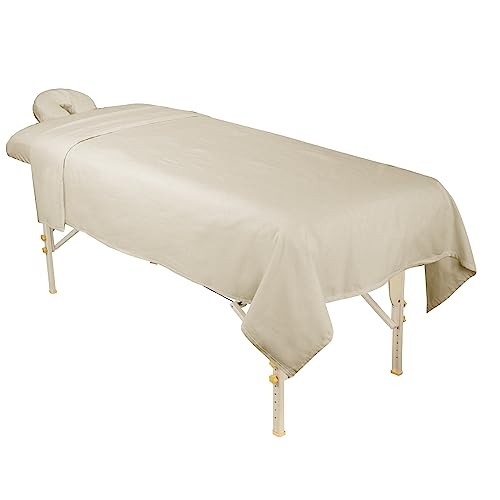 ForPro Premium Flanell 3-teiliges Massagelaken-Set für Massageliegen, inklusive - Bild 3 von 6