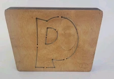 Accucut “Fun House P”  6"x5" Alphabet Die.