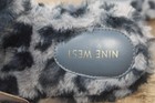 Nine West Womens Cozy 2 Gray Leopard Print Faux Fur Flat Sandal Sz 10M {FA-553] — photo 6