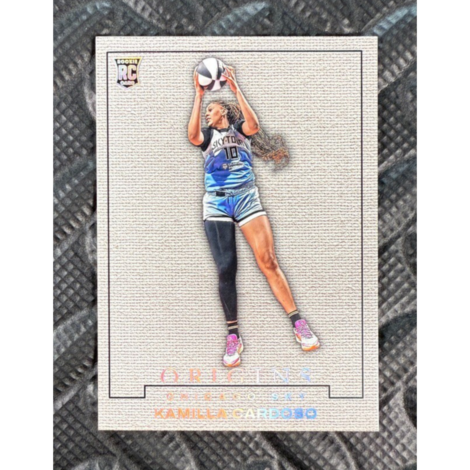 2024 Panini Origins WNBA Kamilla Cardoso Blank Slate RC Rookie #4 Chicago Sky