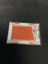 2023 Panini National Treasures Collegiate RC Silhouettes Bijan Robinson #31/99