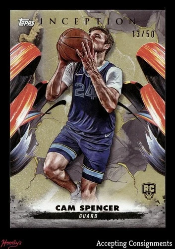 2024 Topps Inception Basketball Holo Gold Cam Spencer #43