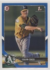 2018 Bowman Draft Blue 99/150 Calvin Coker #BD-92 y8h