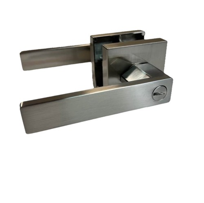 #ad Pack Of 1 Satin Nickel Universal Interior Bed Bath Privacy Door Handle $15.19