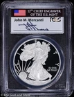 2015-W $1 Proof American Silver Eagle PCGS PR 70 DCAM | FDOI, Mercanti Signed