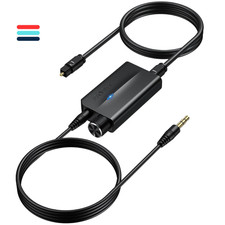 DA Wandler, 192kHz DAC Konverter Digital zu Analog Audio Wandler mit