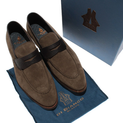 Di Bianco NWB Brera Suede / Scozzina Loafers Size 43 (US 10 