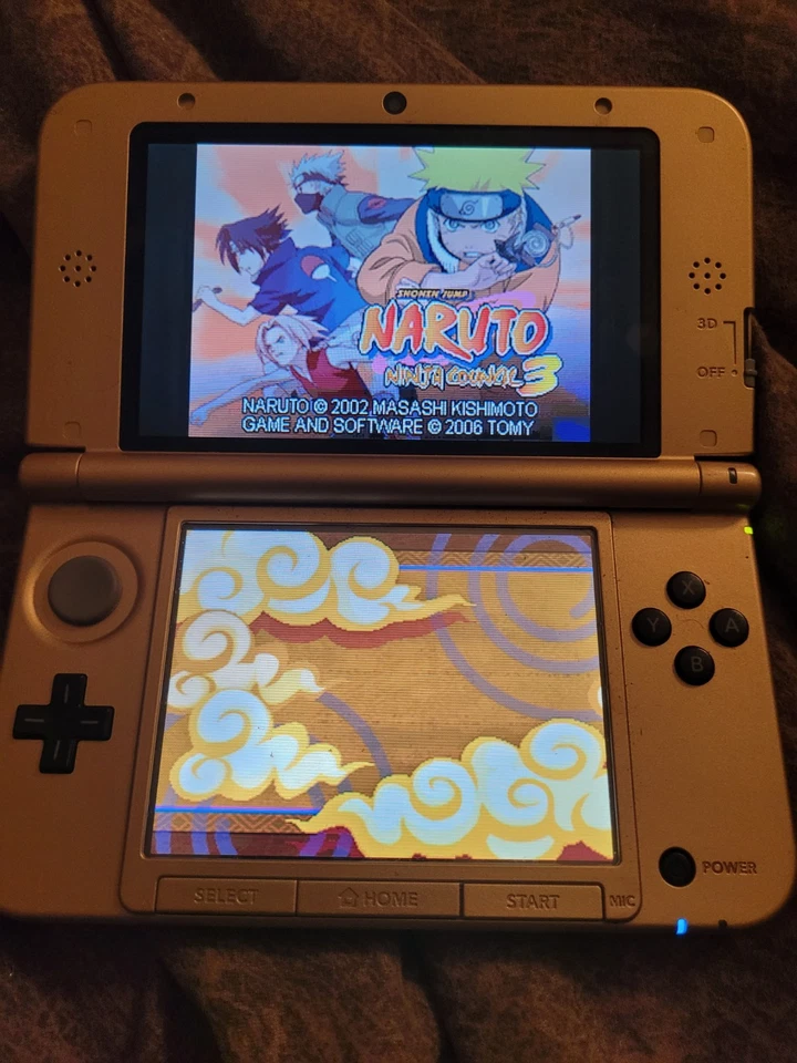 Cartucho Naruto Ninja Council 3 Nintendo DS solo funciona Foto 3 de 3