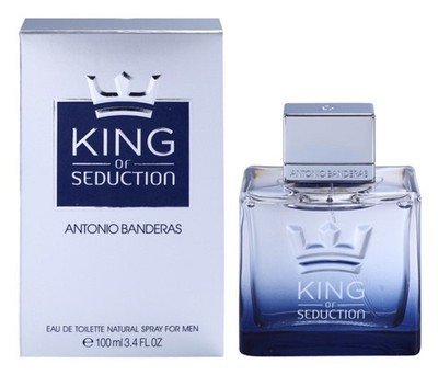 KING OF SEDUCTION * Antonio Banderas 3.4 oz / 100 ml EDT Men Cologne Spray