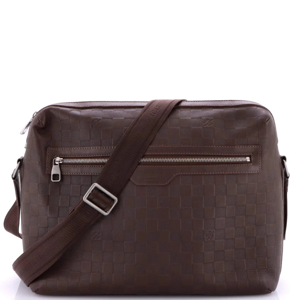 Bolso Mensajero Louis Vuitton Calypso Cuero Damier Infini GM