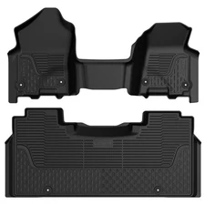 Floor Mat for RAM 1500 2019-2024 Crew Cab w/Seat Storage All Weather 1st&2nd Row