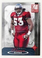 2000 Donruss Elite #130 Corey Simon /2000 Rookie Philadelphia Eagles