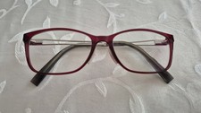 💖 Esprit Brille Brillenfassung Rot ET 17562 mit Gleitsichtgläsern