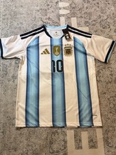 adidas Argentina Lionel Messi #10 Soccer Jersey Size XL FIFA 2022