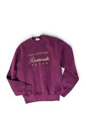 vintage jerzees sweatshirt made in usa Embroidered San Antonio Texas