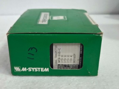 1 × M-SYSTEM WVS-555-C SIGNAL TRANSMITTER FREE SHIPPING
