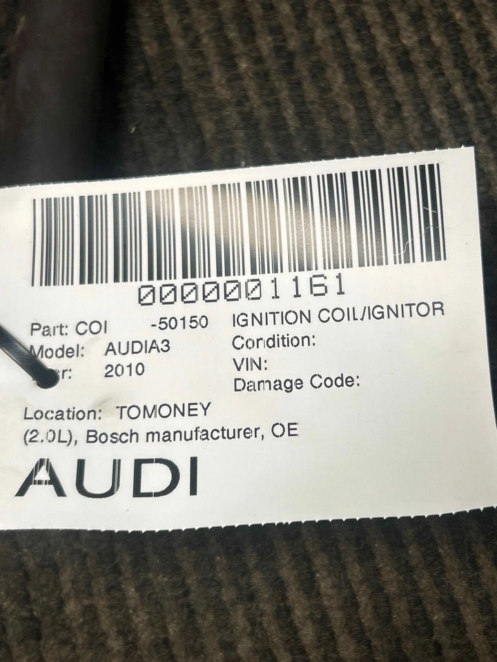 Fits 2006-2013 Audi A3 Ignition Coil OEM:0221604115 Foto 4 de 4