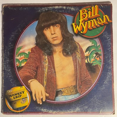 Bill Wyman    Monkey Grip Vinyl, LP 1974 Rolling Stones Records    COC 79100