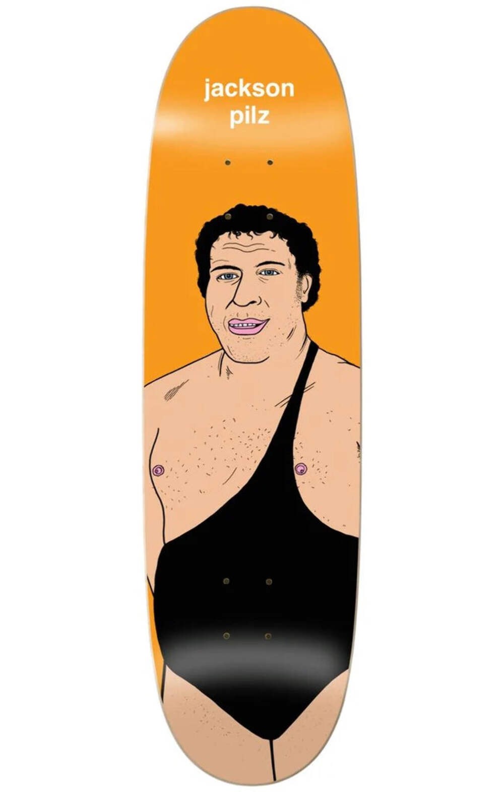 Deck Pilz Body Slam Orange 9.125
