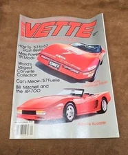 Vette Magazine '63 To '67 Dash Resto Max Power NO ML January 1989 032517NONRH
