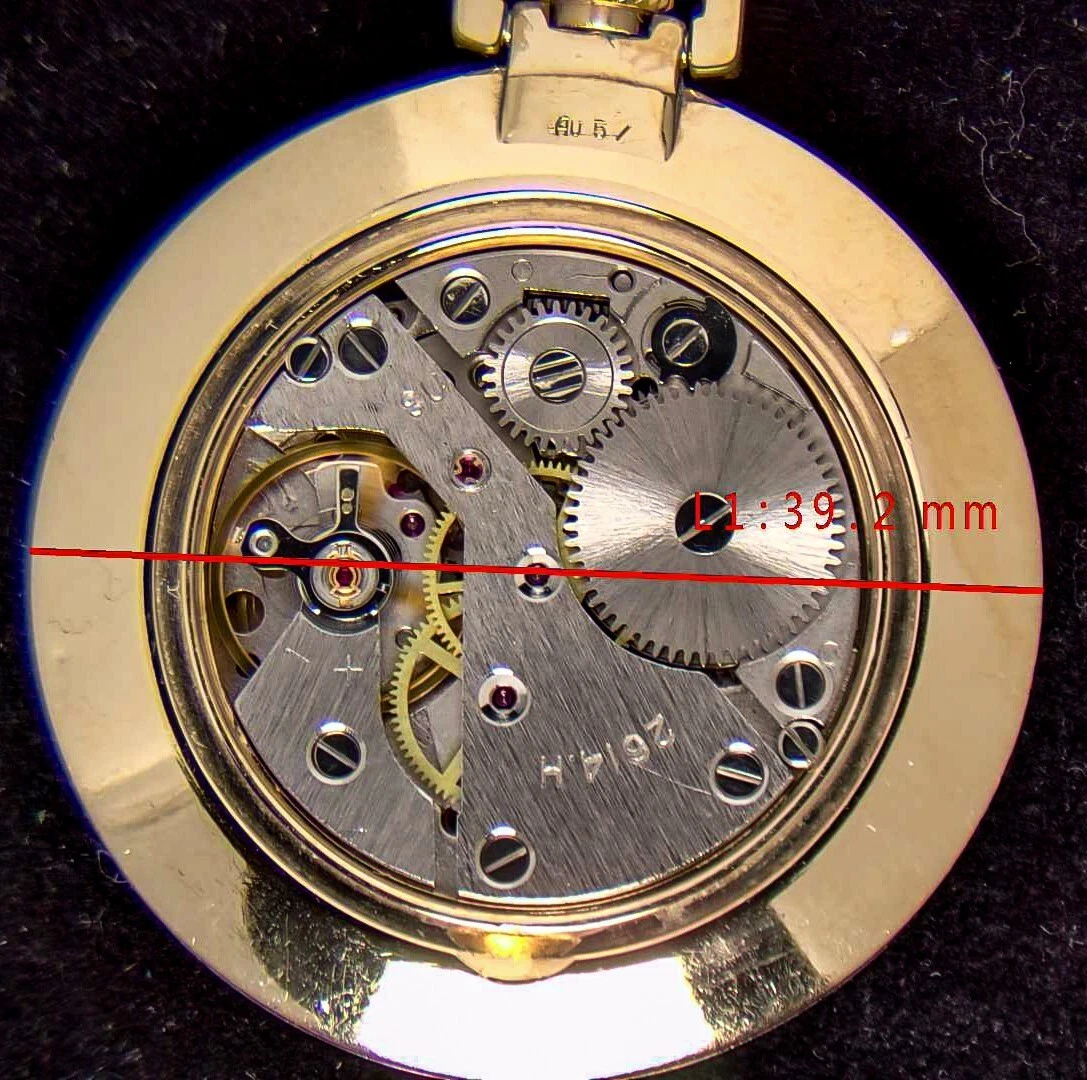 Reloj Bolsillo Sekonda URSS Hombre Manual 2614.H Vintage -- Funcionando