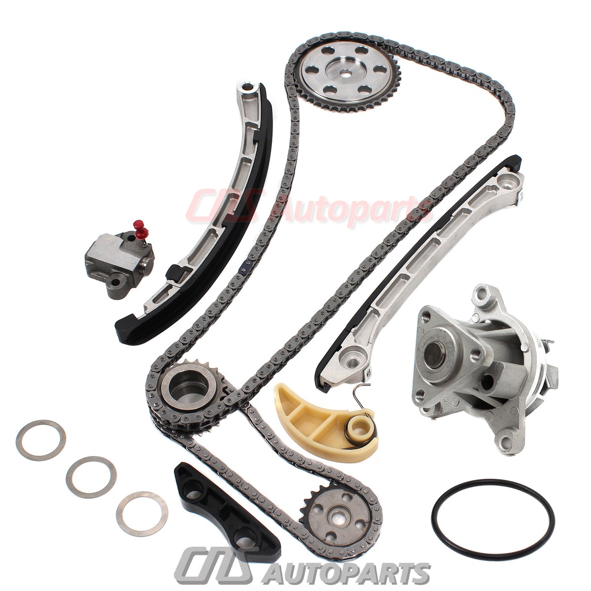 Fits 07-13 Mazda 3 6 CX-7 2.3L Timing Chain Kit w/ Water Pump Set