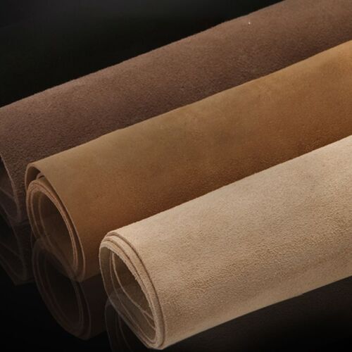 Quality A Grade Suede Hide Skin Genuine Leather Cow Split Leather Snow Sewing - Picture 1 of 36