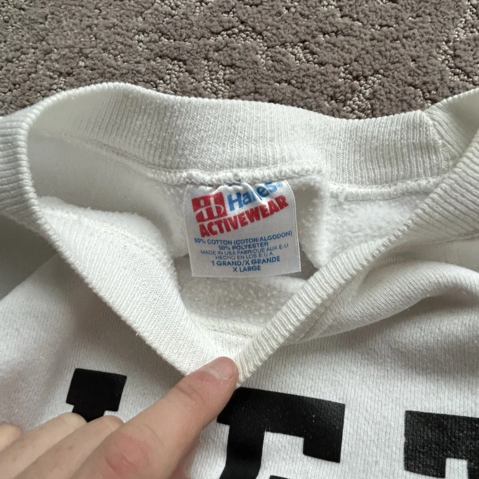 Sudadera Vintage Cartoon Network Adulto Extra Grande Sin Problema Déjalo Ser Gato 90 Foto 4 de 4