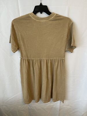 BP Babydoll Organic Cotton T-Shirt Dress Beige Size XXS New | eBay