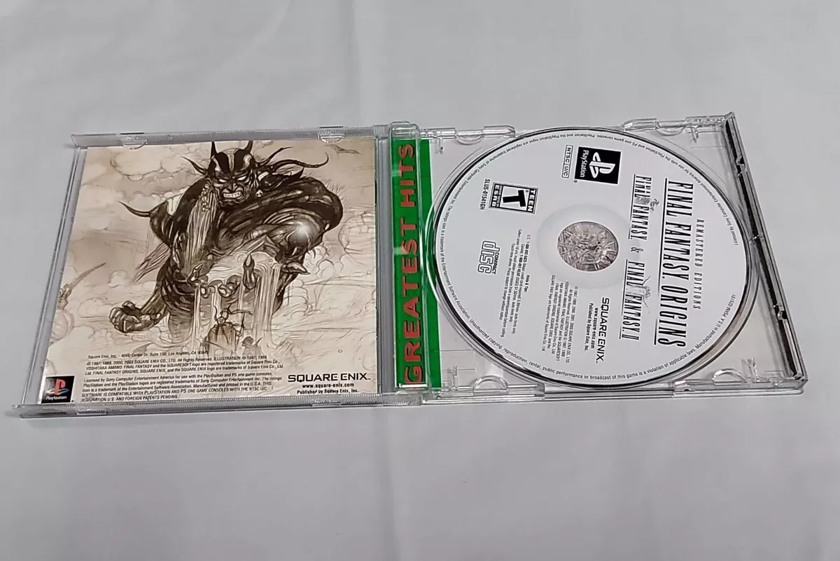 Final Fantasy Origins Final Fantasy I & II Remastered Editions - PlayStation