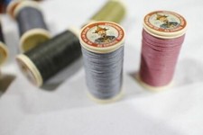 Fil au Chinois 30 Meters No.40 Twisted Waxed Linen Thread Capsules 0.5mm 23color