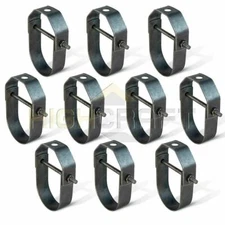 Highcraft 1/2 -4  in. Clevis Hanger for Vertical Pipe Uncoated Steel(Pack of 10)