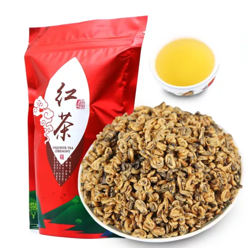 Fengqing Dian Hong Yunnan Golden Dianhong Black Tea Huang Jin Luo Loose Leaf - Picture 1 of 6