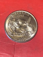 2004 D Wisconsin quarter • #240603 • Buy 10 Get 40% Off • BU